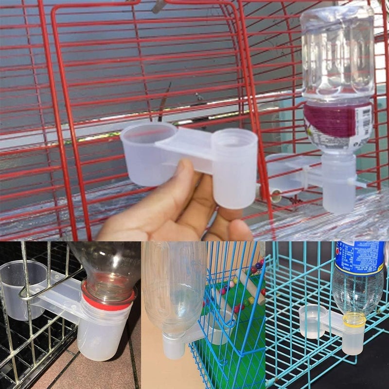 kathson 20 Pcs Bird Drinker Feeder Cups - Image 2